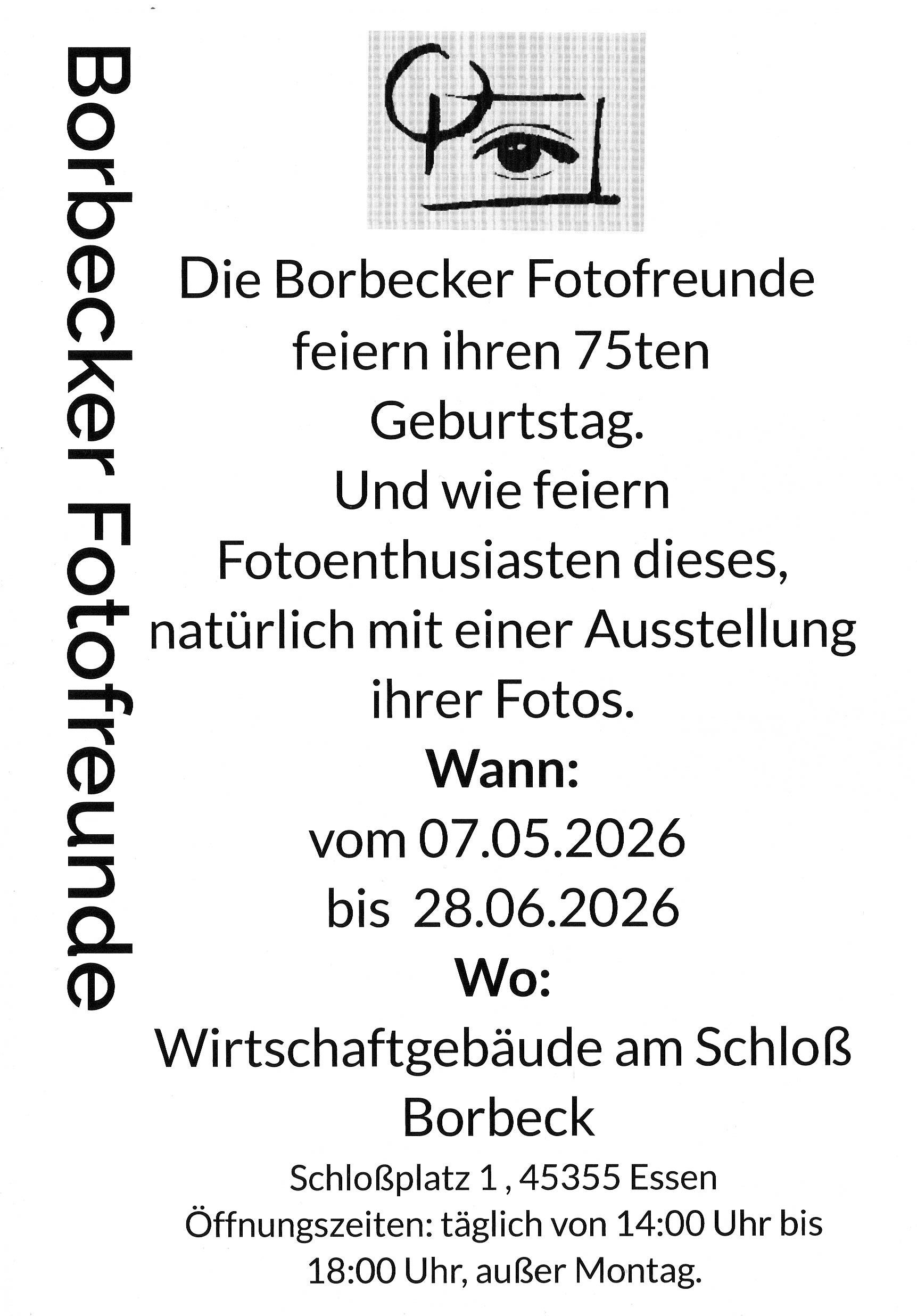  Borbecker Fotofreunde 75ten Geburtstag